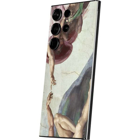 Creation of Adam by Michelangelo Galaxy S25 Ultra Skin